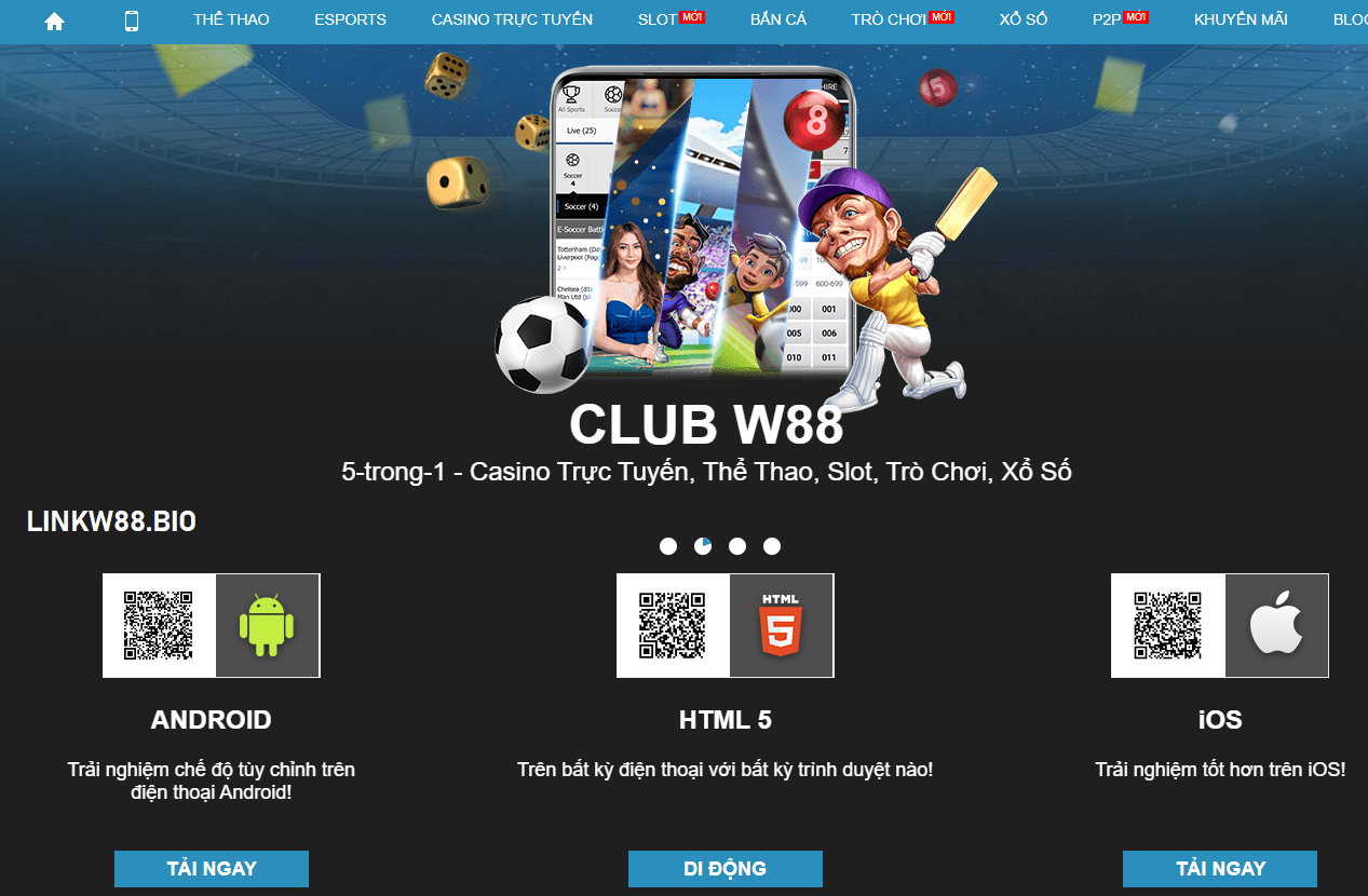 tai app w88 de dang